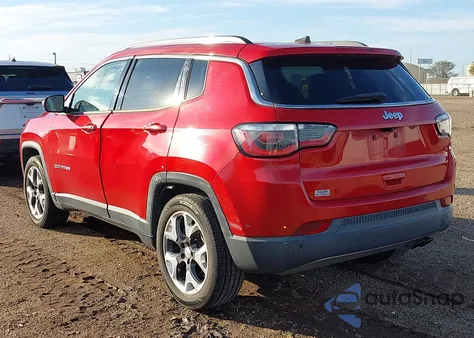 2018 Jeep Compass Limited Fwd from USA, damaged, VIN 3C4NJCCB4JT406904